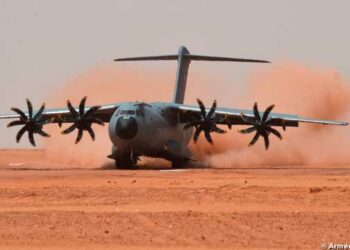 L'A400M se pose à Madama