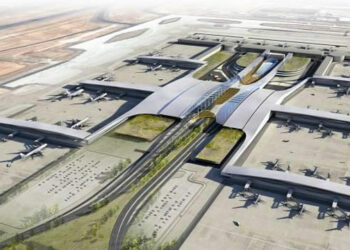 Le nouvel aéroport de Santiago du Chili fait partie des projets internationaux d'ADP © ADPi