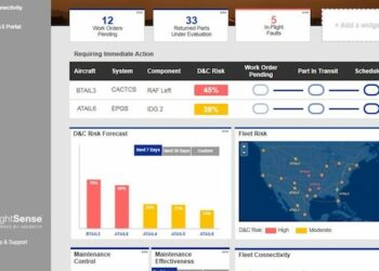 Visualisation de FlightSense © UTC Aerospace Systems