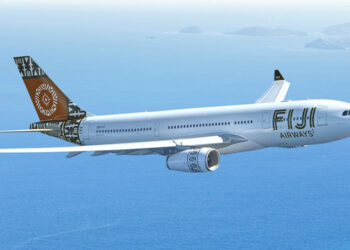 L'un des cinq A330 de Fiji Airways. Photo © Fidji Airways