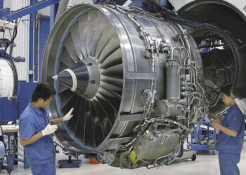 MTU Maintenance Zhuhai vient d’effectuer sa 2500ème visite d'entretien moteur sur un V2500 d'IAE. Photo © MTU