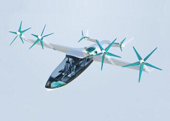 Le projet d'eVTOL présenté à Farnborough 2018. © Rolls-Royce