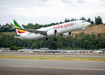 Un 737 MAX d'Ethiopian Airlines. © Boeing