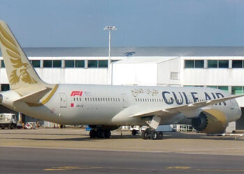 Un de six Boeing 787-9 de Gulf Air. Photo © Le Journal de l'Aviation - tous droits réservés