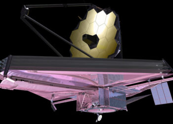 Le JWST est conçu pour observer les premières images de l'univers. © Northrop Grumman