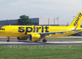 Un Airbus A320neo de Spirit. Photo © Le Journal de l'Aviation - tous droits réservés