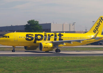 L'un des 22 Airbus A320neo de Spirit Airlines à Atlanta. Photo © Le Journal de l'Aviation - tous droits réservés