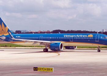 Un Airbus A321neo de Vietnam Airlines à Tan Son Nhat (Hô-Chi-Minh-Ville). Photo © Le Journal de l'Aviation - tous droits réservés