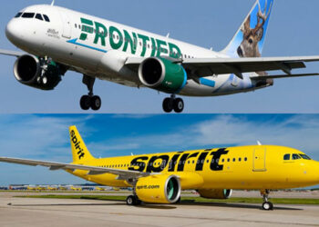 © Frontier Airlines et Spirit Airlines