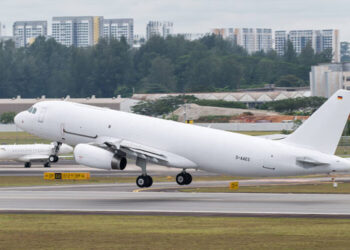 Le premier des A320P2F d'Elbe Flugzeugwerke (EFW)