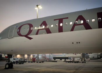 Un Airbus A350-1000 de Qatar Airways à Doha. Photo © Le Journal de l'Aviation - tous droits réservés