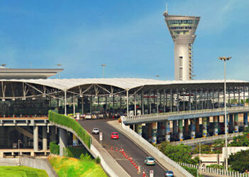 L'aéroport d'Hyderabad © GMR Airports pour Groupe ADP