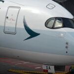 Un Airbus A350-1000 de Cathay Pacific à Hong Kong. Photo © RG / Le Journal de l'Aviation - tous droits réservés
