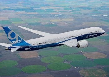 Le programme 787 est le seul programme de la division Aviation Commerciale à fonctionner normalement actuellement. L'augmentation des cadences de production est en cours et devrait permettre de passer de quatre à cinq appareils produits par mois d'ici la fin de l'année. © Boeing